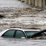 previously damaged car